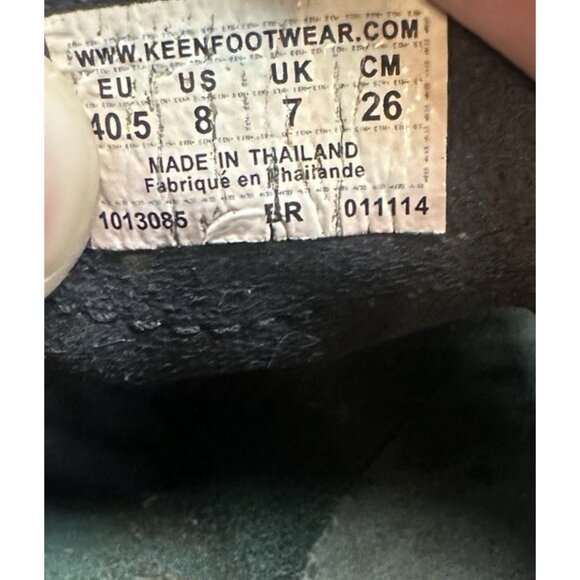 Keen Uneek Mens Size 8 Blue Water River Paracord Bungee Sandals 1013085 - Picture 10 of 10